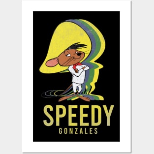 speedy gonzales retro Posters and Art